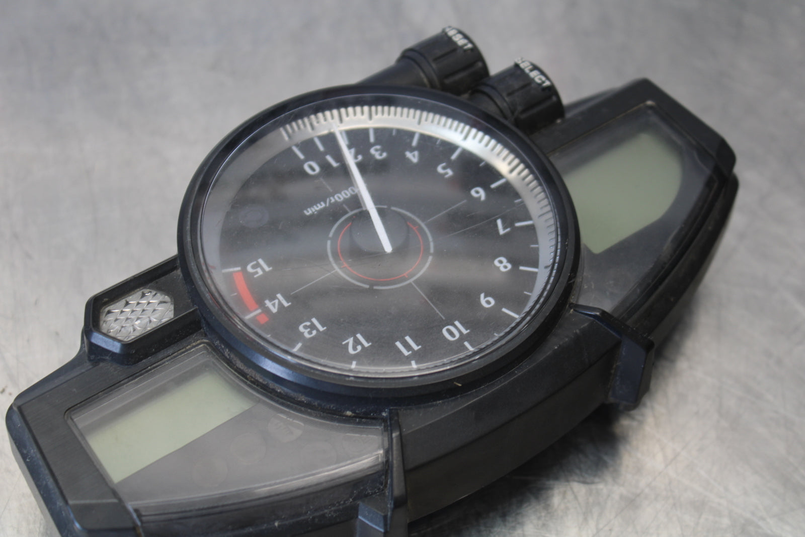 07-08 YAMAHA YZF R1 SPEEDO TACH GAUGES CLUSTER SPEEDOMETER TACHOMETER BB160