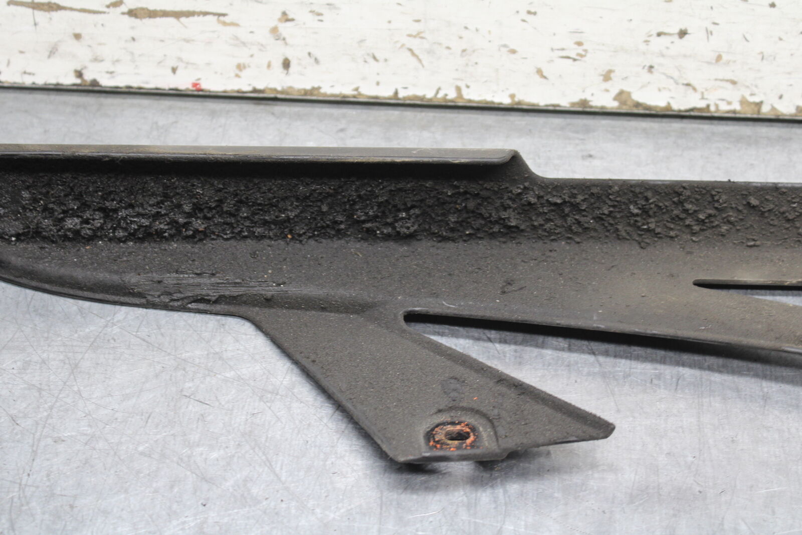 12-13 KAWASAKI Z1000 REAR BACK DRIVE CHAIN GUARD COVER SHIELD BB743