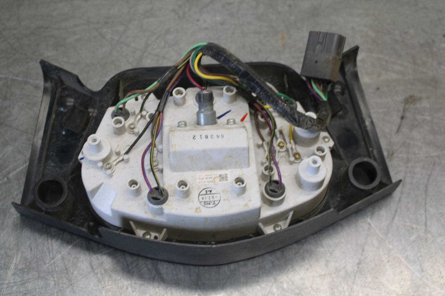 08-18 KAWASAKI KLR650 SPEEDO TACH GAUGE CLUSTER SPEEDOMETER TACHOMETER  BB707