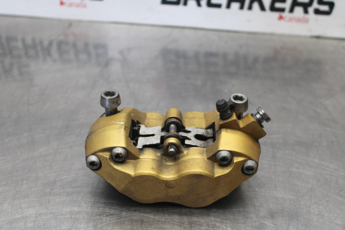 12 TRIUMPH STREET TRIPLE R RIGHT LEFT FRONT BRAKE CALIPER SET PAIR BB914