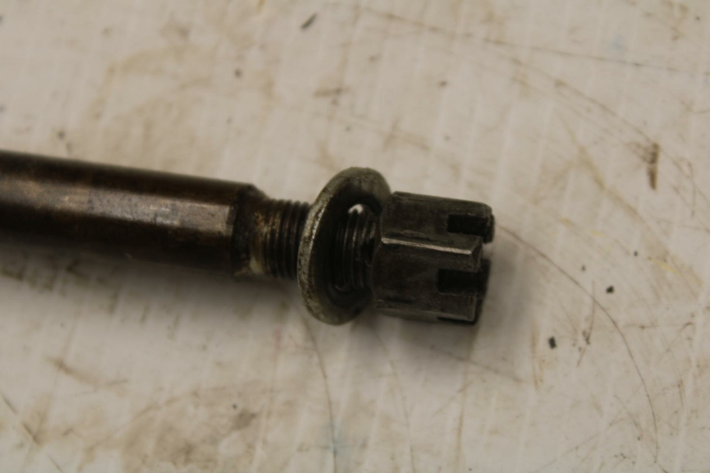 77-79 SUZUKI GS750 FRONT WHEEL RIM AXLE PIVOT BOLT BB258