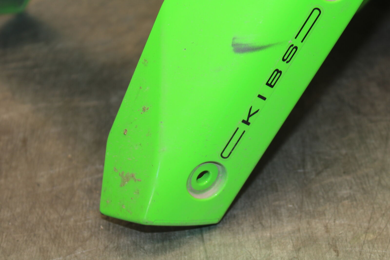 19-23 KAWASAKI NINJA ZX6R FRONT WHEEL FENDER COWL FAIRING BB701