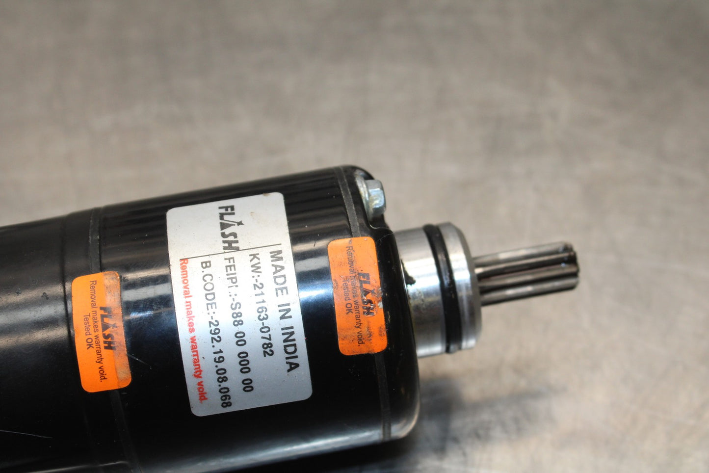 18-23 KAWASAKI NINJA 400 EX400 ABS ENGINE STARTING STARTER MOTOR -DC 12V BB177