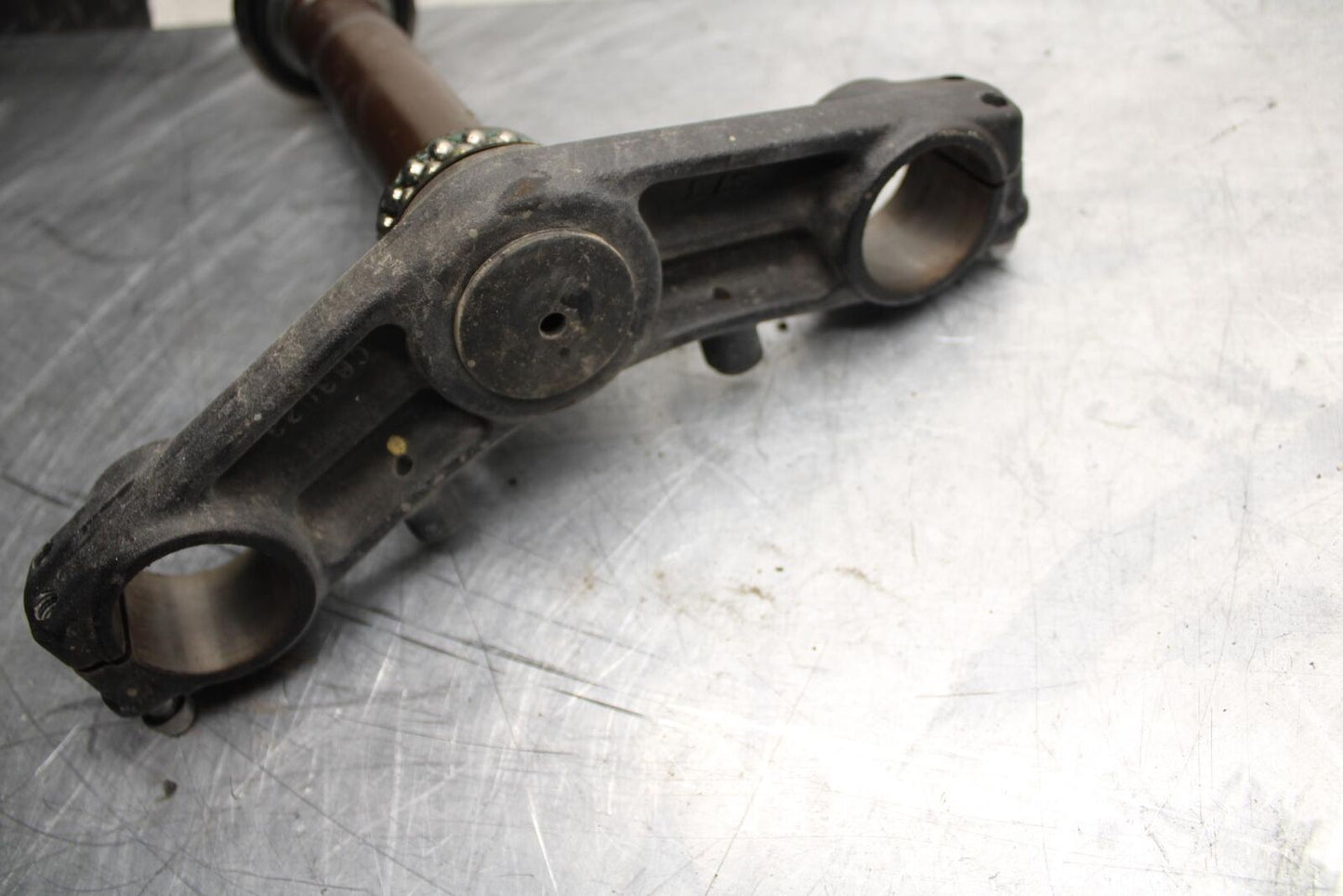 11 KAWASAKI NINJA 650 ER EX 650 FRONT FORKS CLAMP LOWER TRIPLE TREE STEM BB503