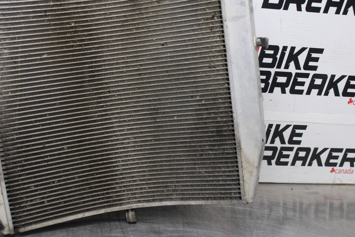 08 KAWASAKI NINJA ZX10R ENGINE RADIATOR MOTOR COOLER COOLING RADIATER BB902