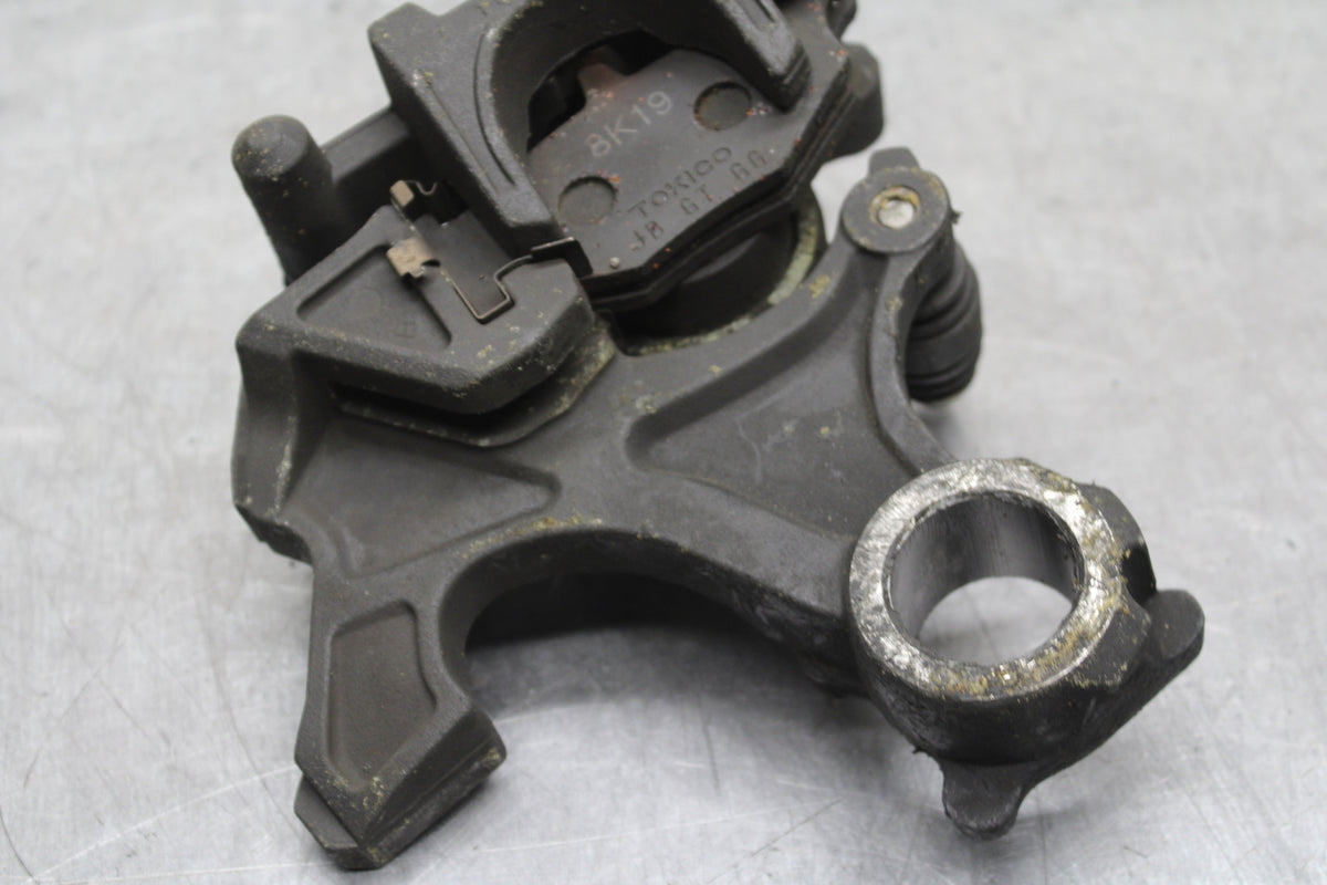 08-10 SUZUKI GSXR750 REAR BACK BRAKE CALIPER W MOUNT BRACKET BB127