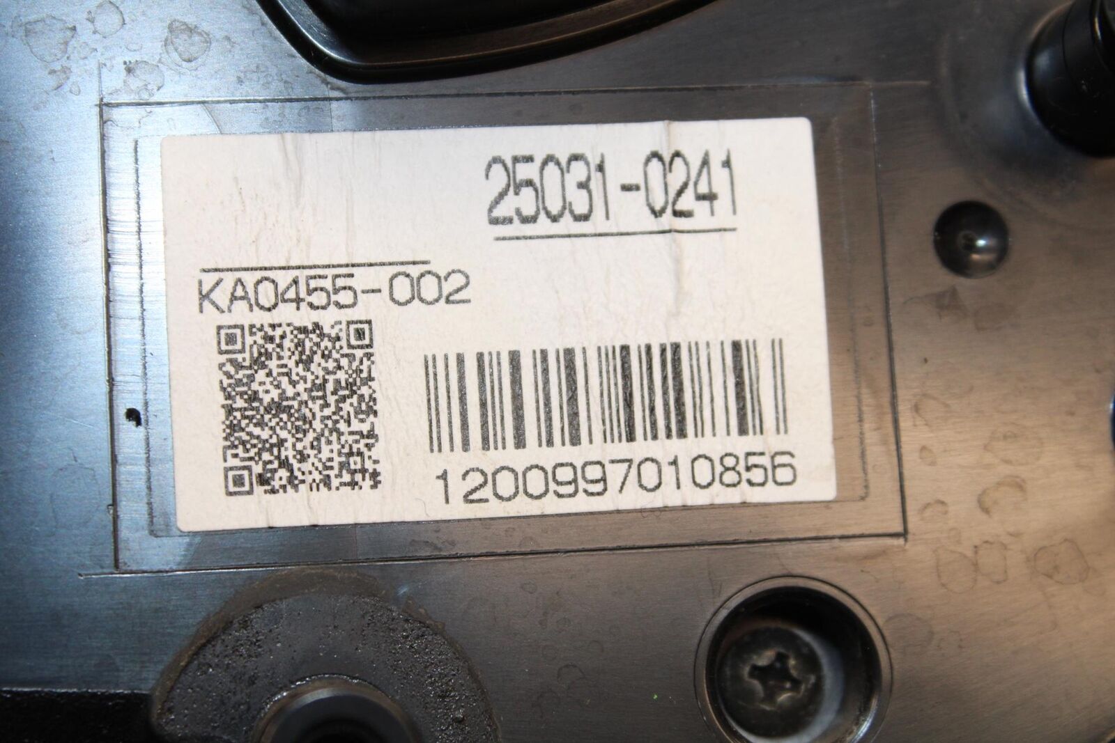 2011 Kawasaki Ninja ZX6R ZX600R SPEEDO TACH GAUGES DISPLAY SPEEDOMETER BB587