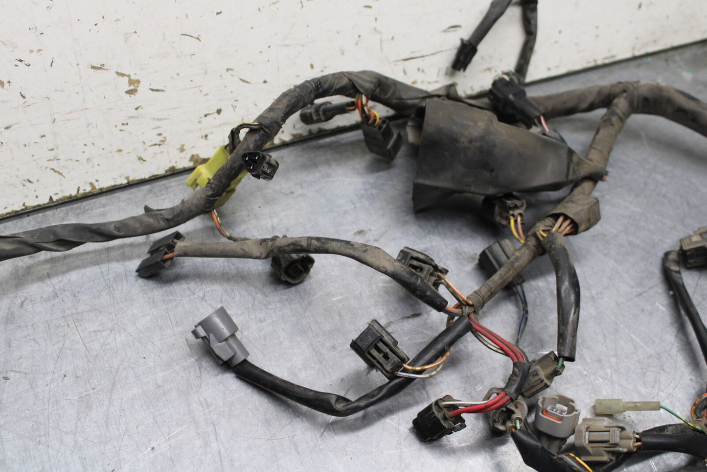 08-09 SUZUKI GSXR600 MAIN ENGINE WIRING HARNESS MOTOR WIRE LOOM BB728