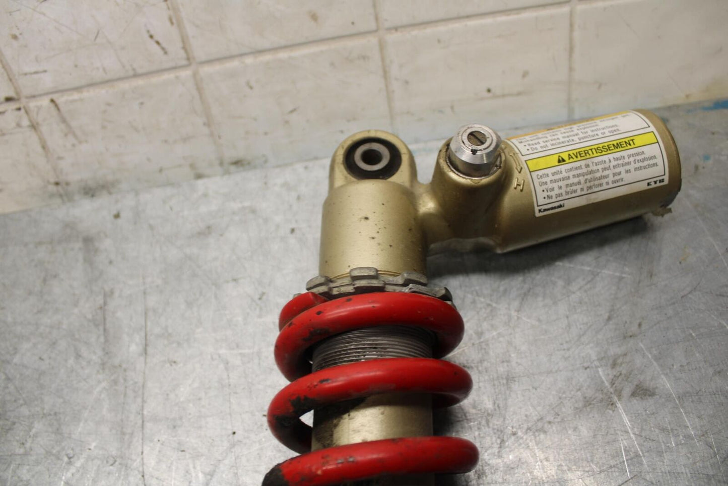 2002 Kawasaki Ninja ZX12R ZX1200B REAR BACK SHOCK ABSORBER SUSPENSION BB48