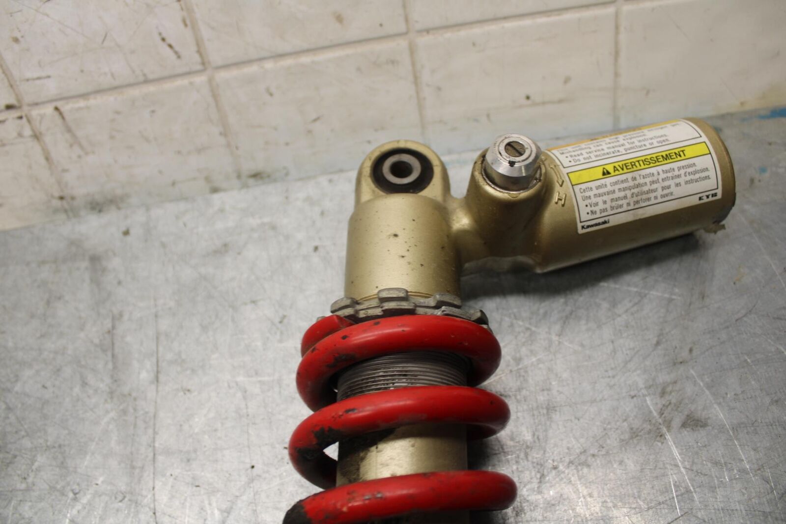 2002 Kawasaki Ninja ZX12R ZX1200B REAR BACK SHOCK ABSORBER SUSPENSION BB48