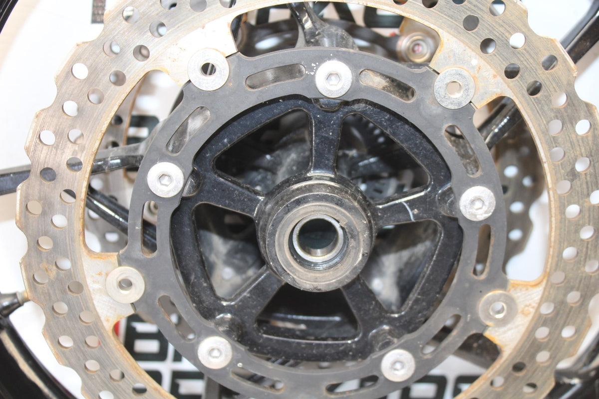 23 KAWASAKI NINJA 650 EX650 FRONT WHEEL FRONT RIM & ROTORS BB920
