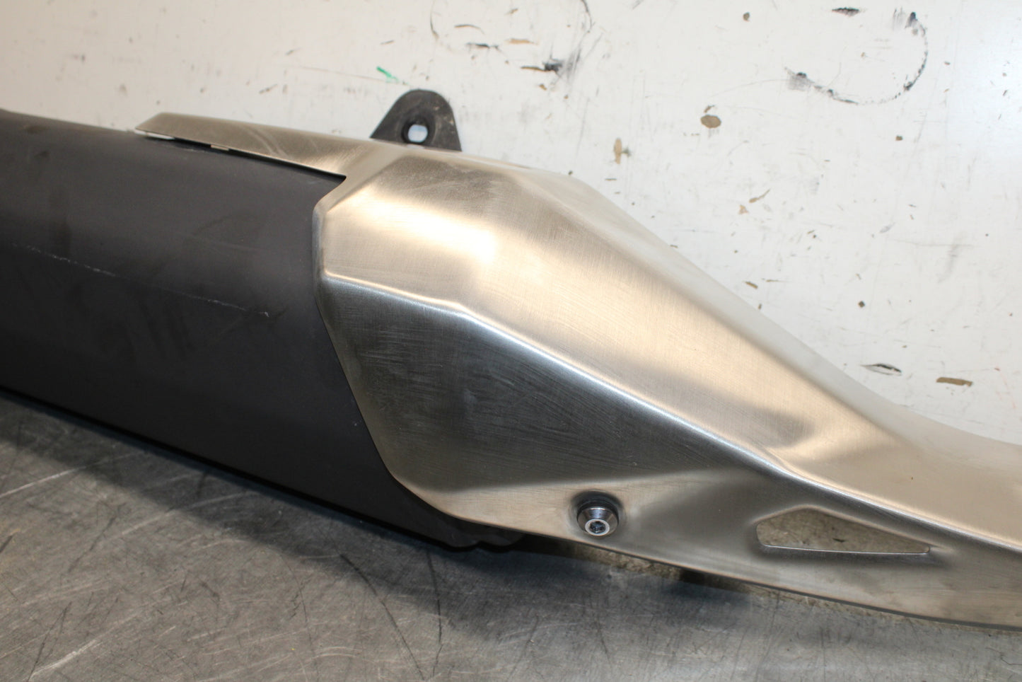 24 KAWASAKI NINJA 500 ABS EXHAUST PIPE MUFFLER SLIP ON CAN SILENCER BB730