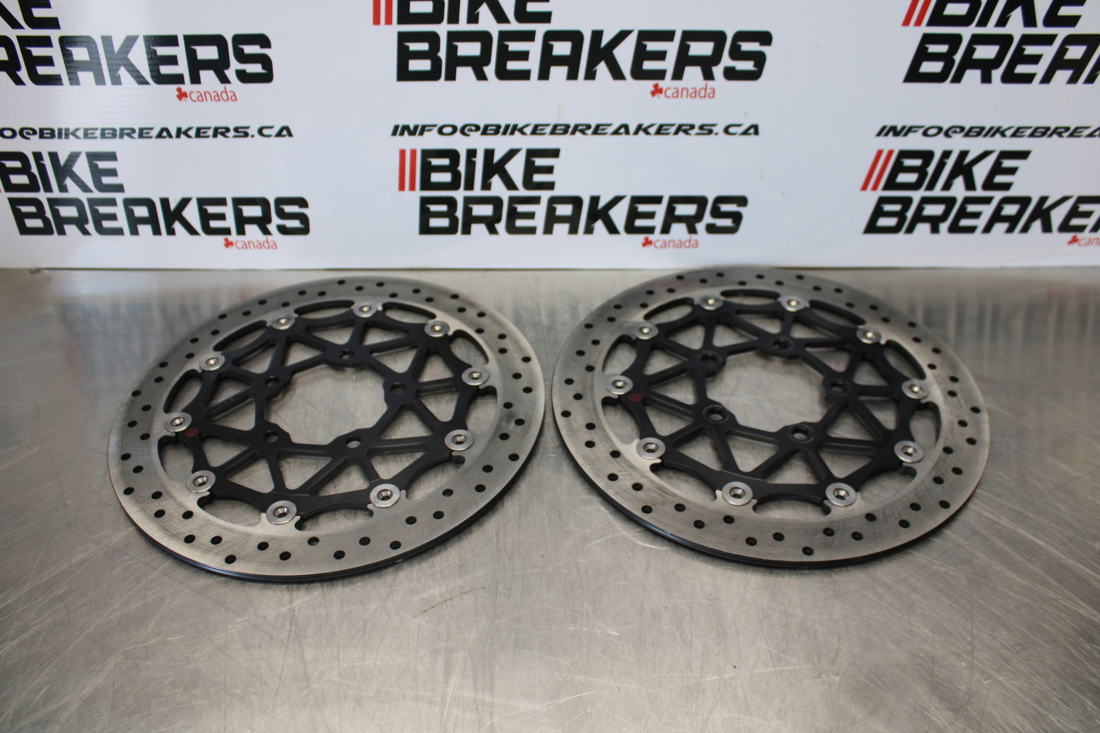 23-24 KAWASAKI NINJA ZX14R NEW!! FRONT LEFT RIGHT BRAKE ROTORS DISCS BB757