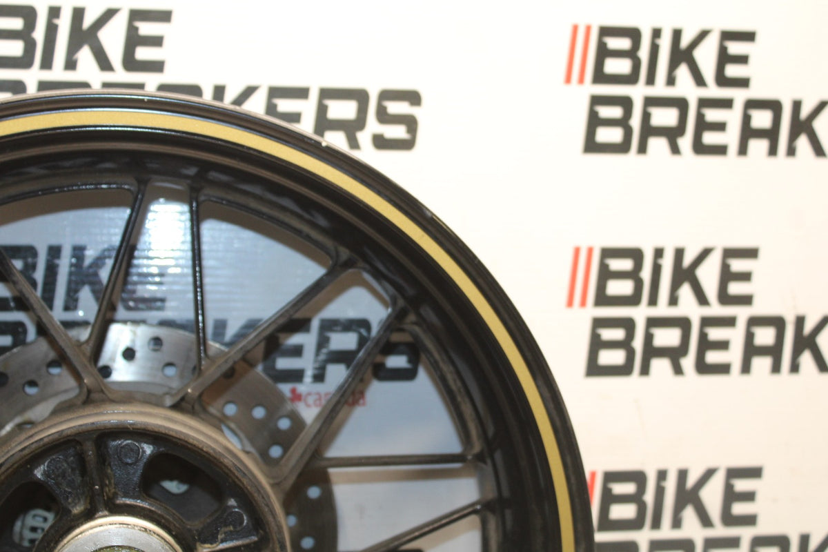 23 KAWASAKI Z900RS REAR WHEEL BACK RIM & ROTOR BB935