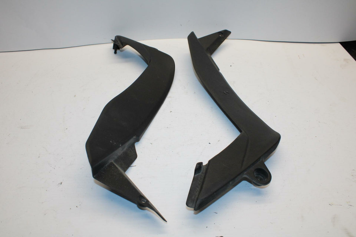 11-12 KAWASAKI Z1000 RIGHT LEFT FUEL TANK PANELS COVERS TRIM SET COWLS  BB249