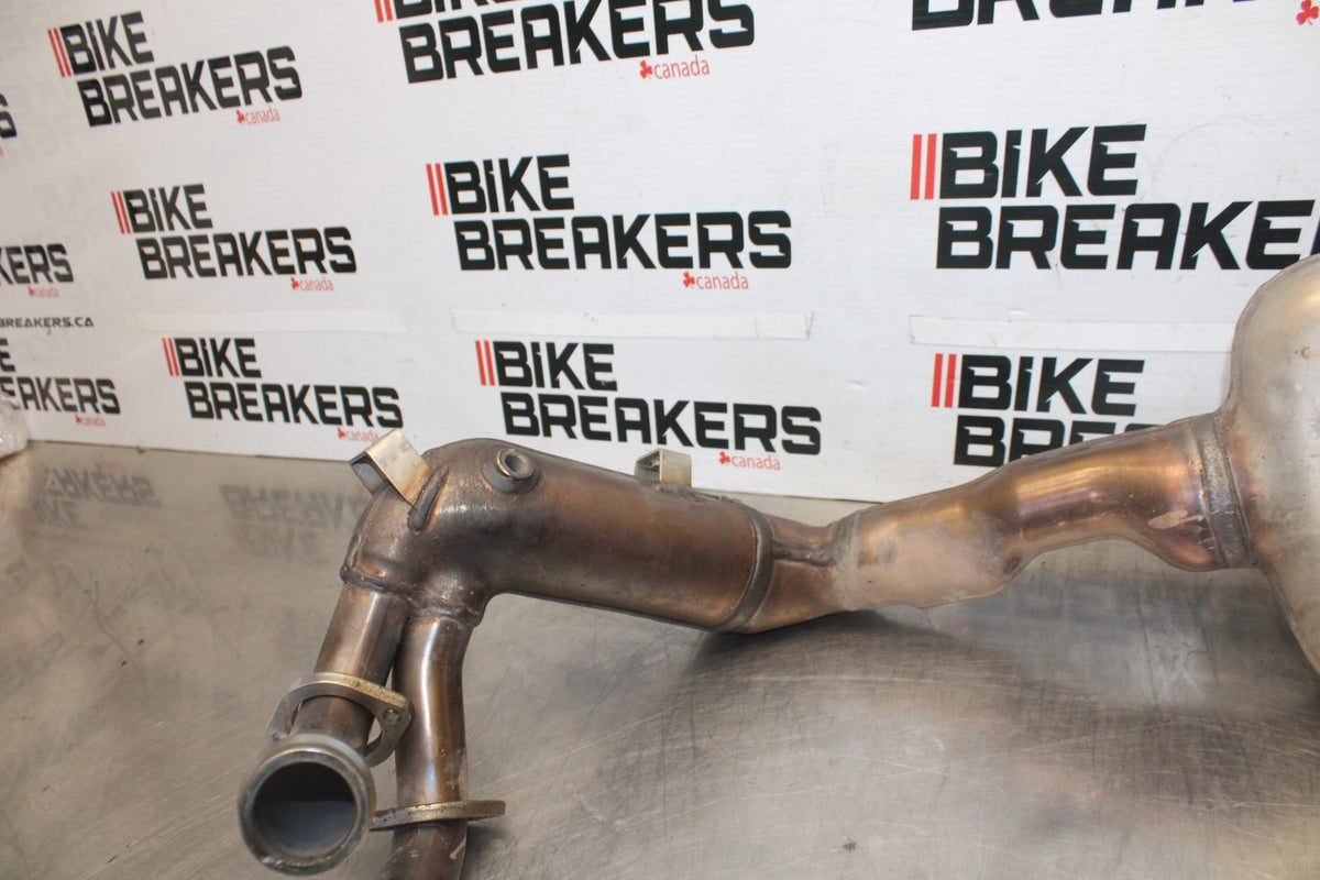 23-24 YAMAHA MT-07 FULL EXHAUST SYSTEM HEADERS PIPE MUFFLER BB927