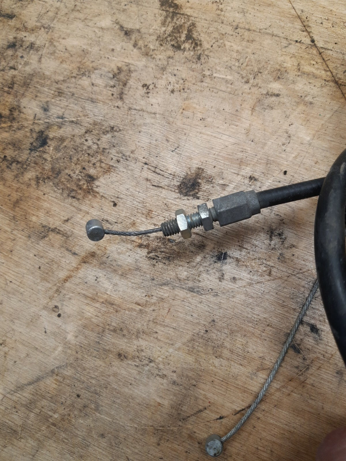 01-06 HONDA CBR600F4I THROTTLE CABLES  17910-MBW-D20 17920-MBW-D20 BB314