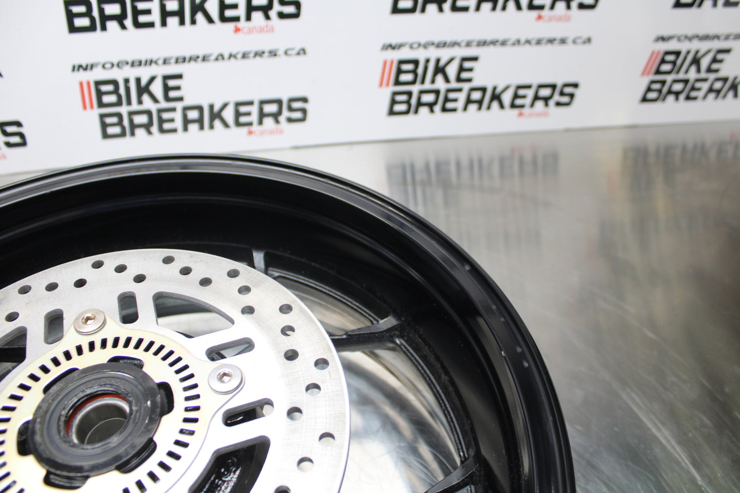 23-24 KAWASAKI NINJA ZX14R NEW!! REAR WHEEL BACK RIM & ROTOR BB141