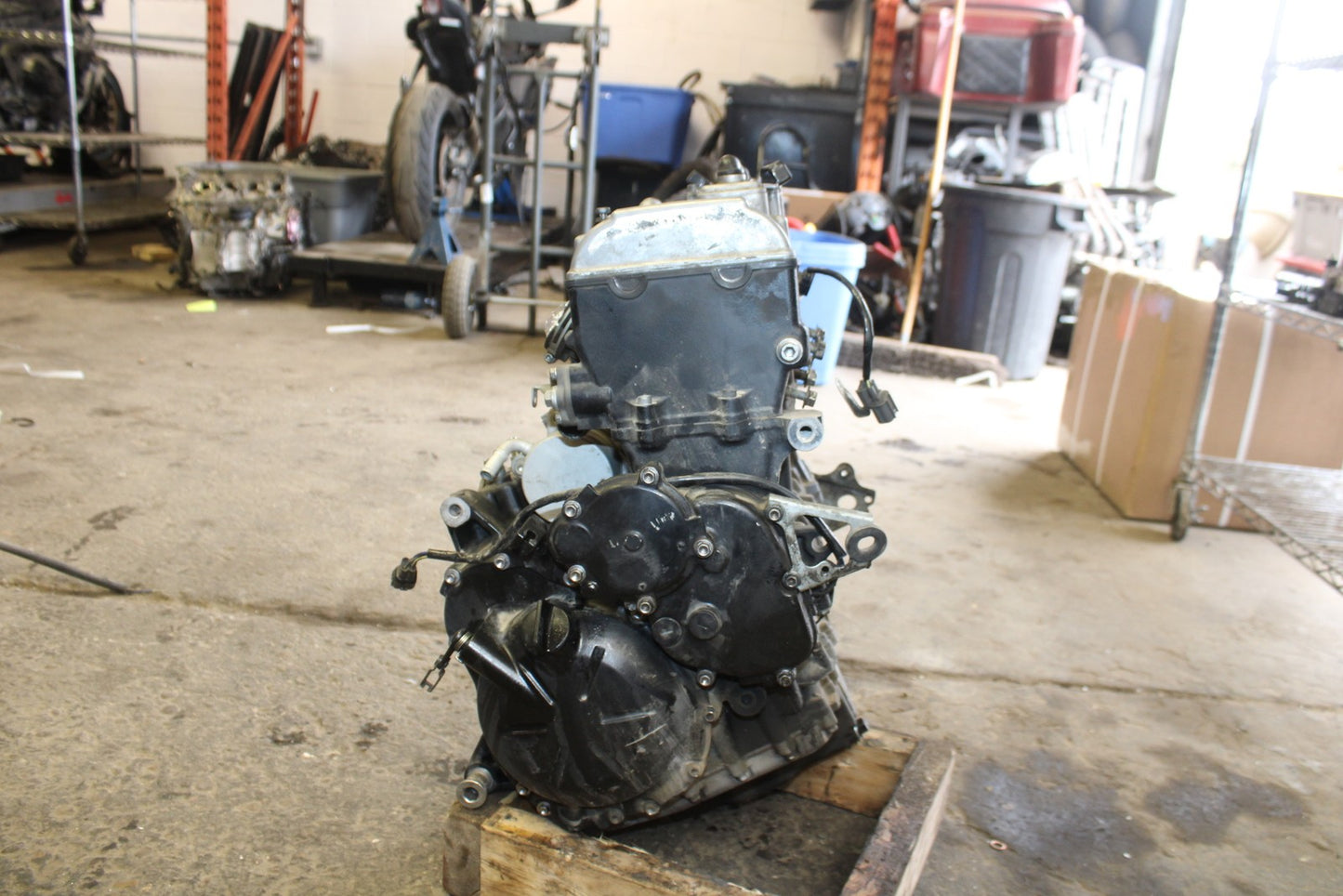 07-08 KAWASAKI NINJA ZX6R ENGINE MOTOR BB203