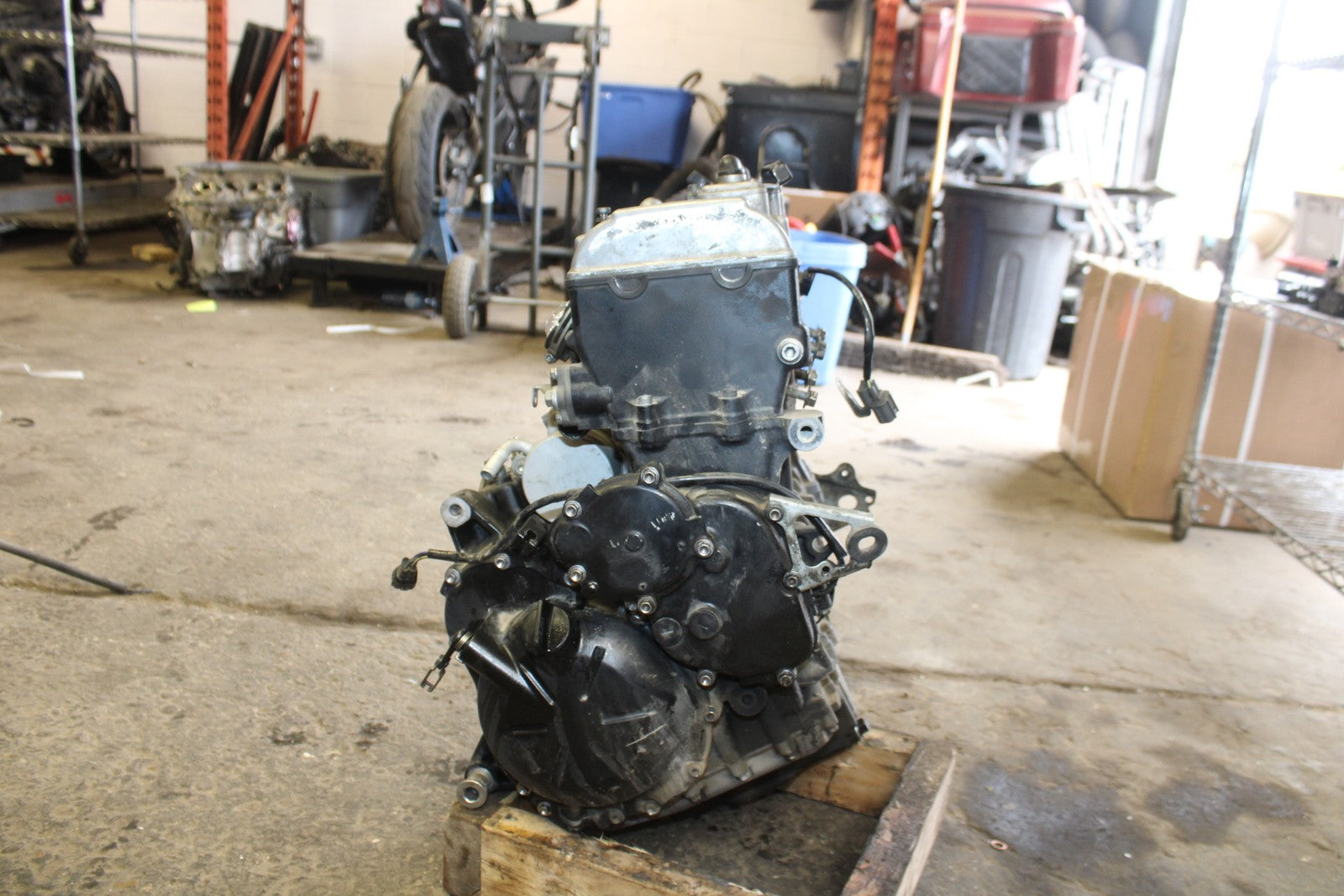 07-08 KAWASAKI NINJA ZX6R ENGINE MOTOR BB203