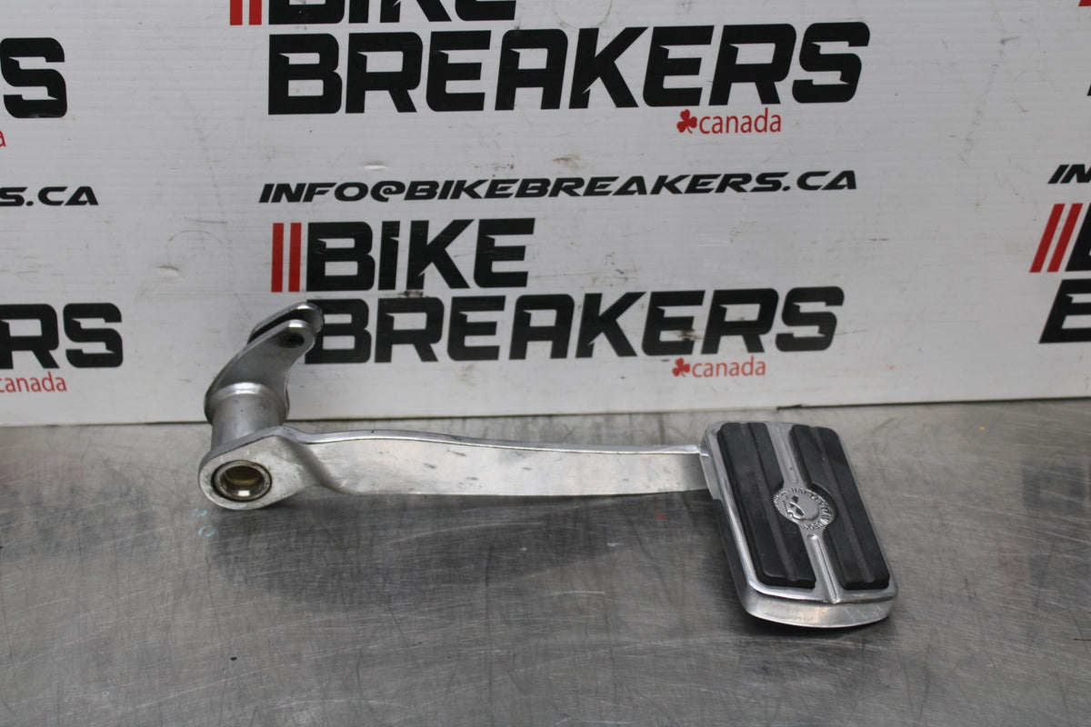 08 HARLEY-DAVIDSON ELECTRA GLIDE POLICE EFI FLHTPI RIGHT FOOT BRAKE PEDAL BB816