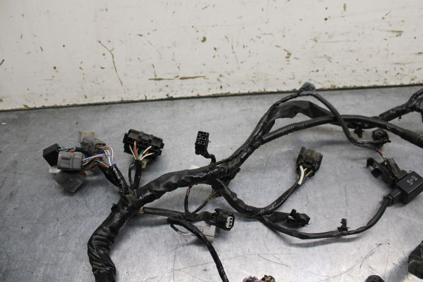 14-15 KAWASAKI NINJA 650 EX650F ABS MAIN ENGINE WIRING HARNESS WIRE LOOM BB741