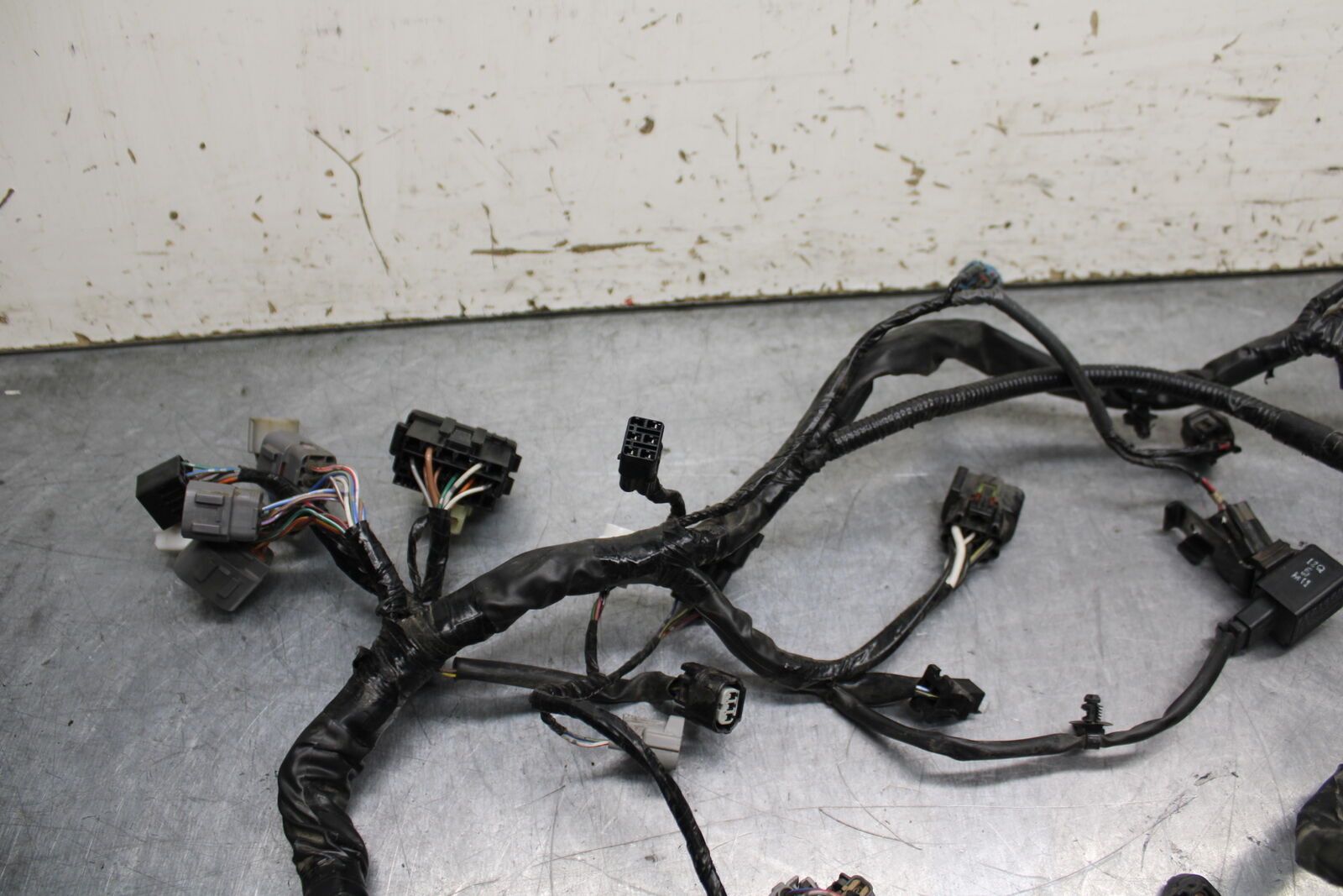 14-15 KAWASAKI NINJA 650 EX650F ABS MAIN ENGINE WIRING HARNESS WIRE LOOM BB741