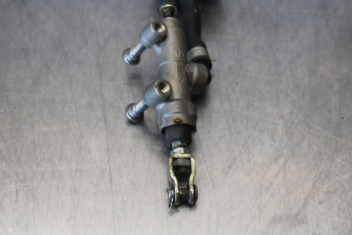03-06 KAWASAKI Z1000 REAR BACK BRAKE MASTER CYLINDER W RESERVOIR BB164