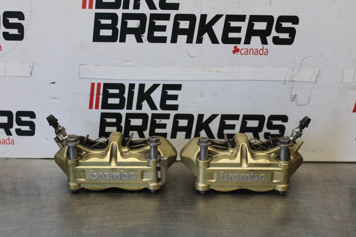 17-20 BMW S1000R RIGHT LEFT FRONT BRAKE CALIPER SET PAIR CALIPERS BB909