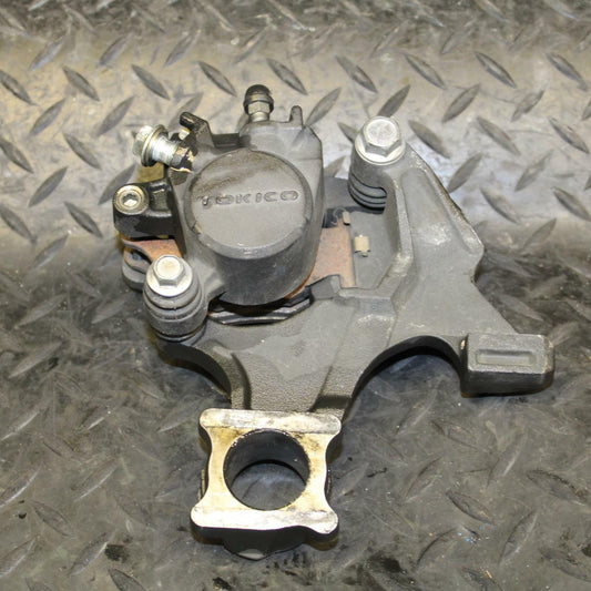 10 SUZUKI GSXR750 REAR BACK BRAKE CALIPER W MOUNT BRACKET BB190