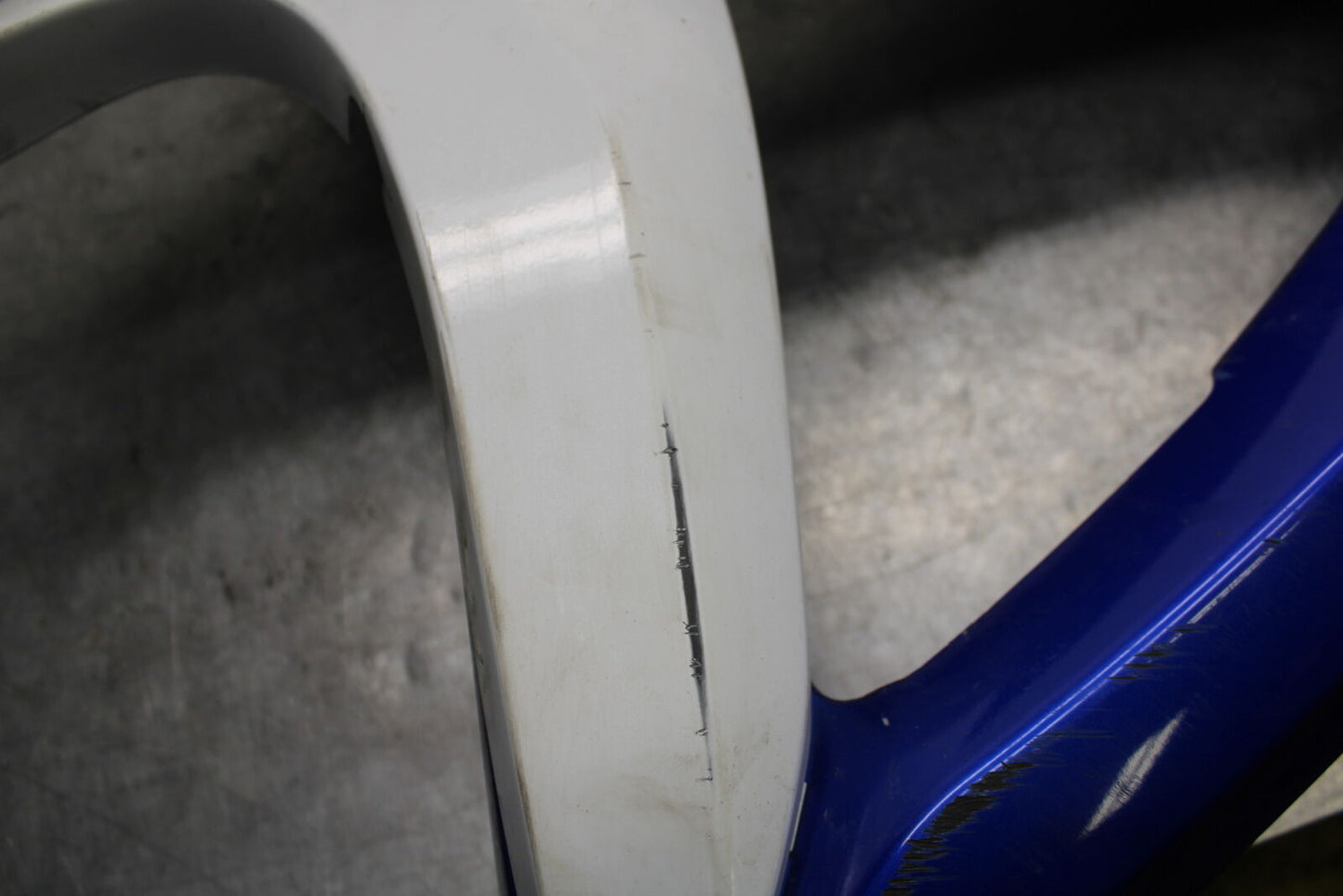 08-09 SUZUKI GSXR600 LEFT LOWER MID UPPER SIDE FAIRING COWL BB728