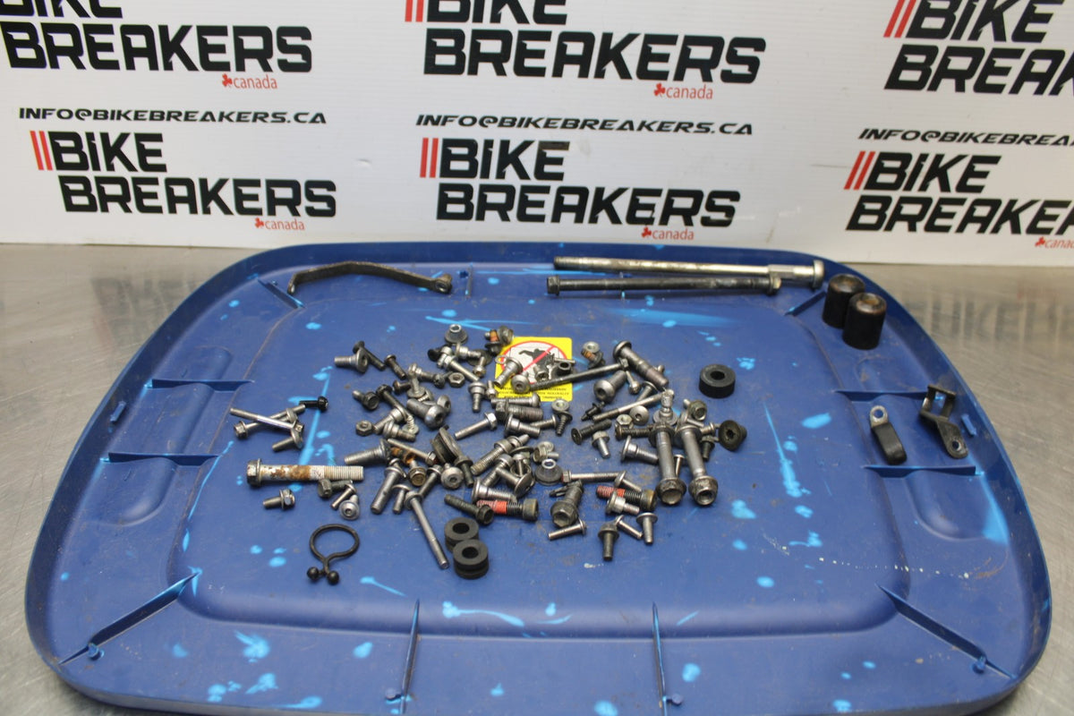07-08 KAWASAKI NINJA ZX6R  MOUNTING BOLTS HARDWARE MOTOR SCREWS BB203