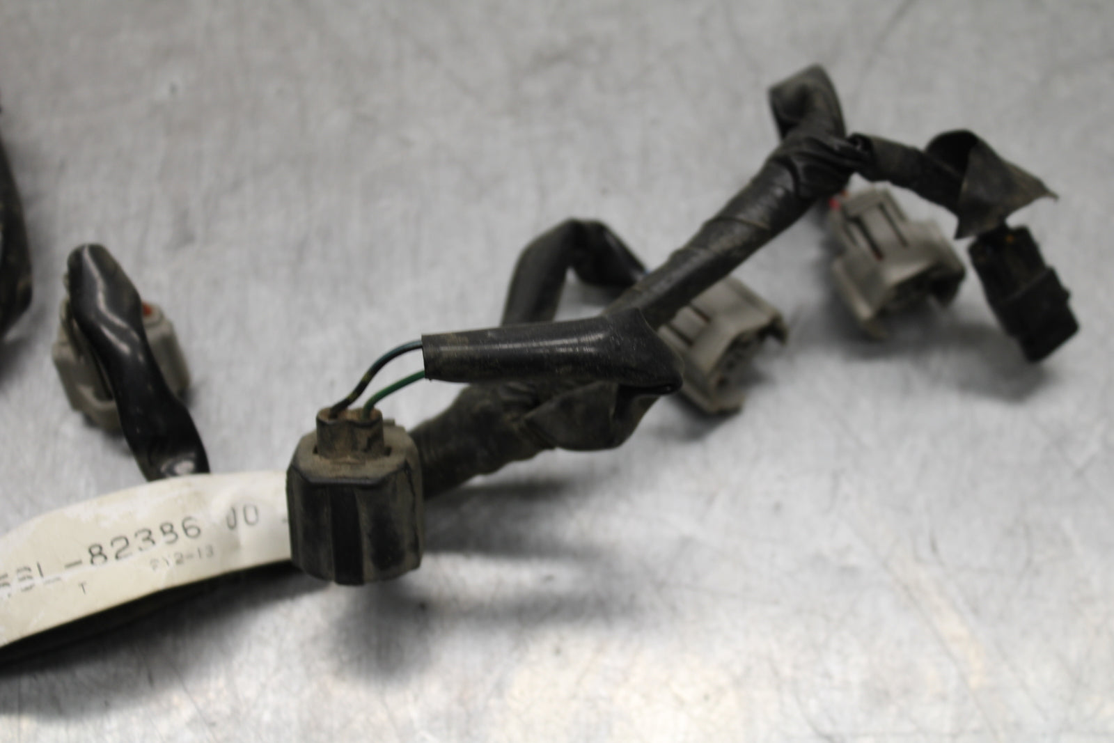 03-05 YAMAHA YZF R6  INJECTOR WIRING HARNESS WIRE LOOM BB751