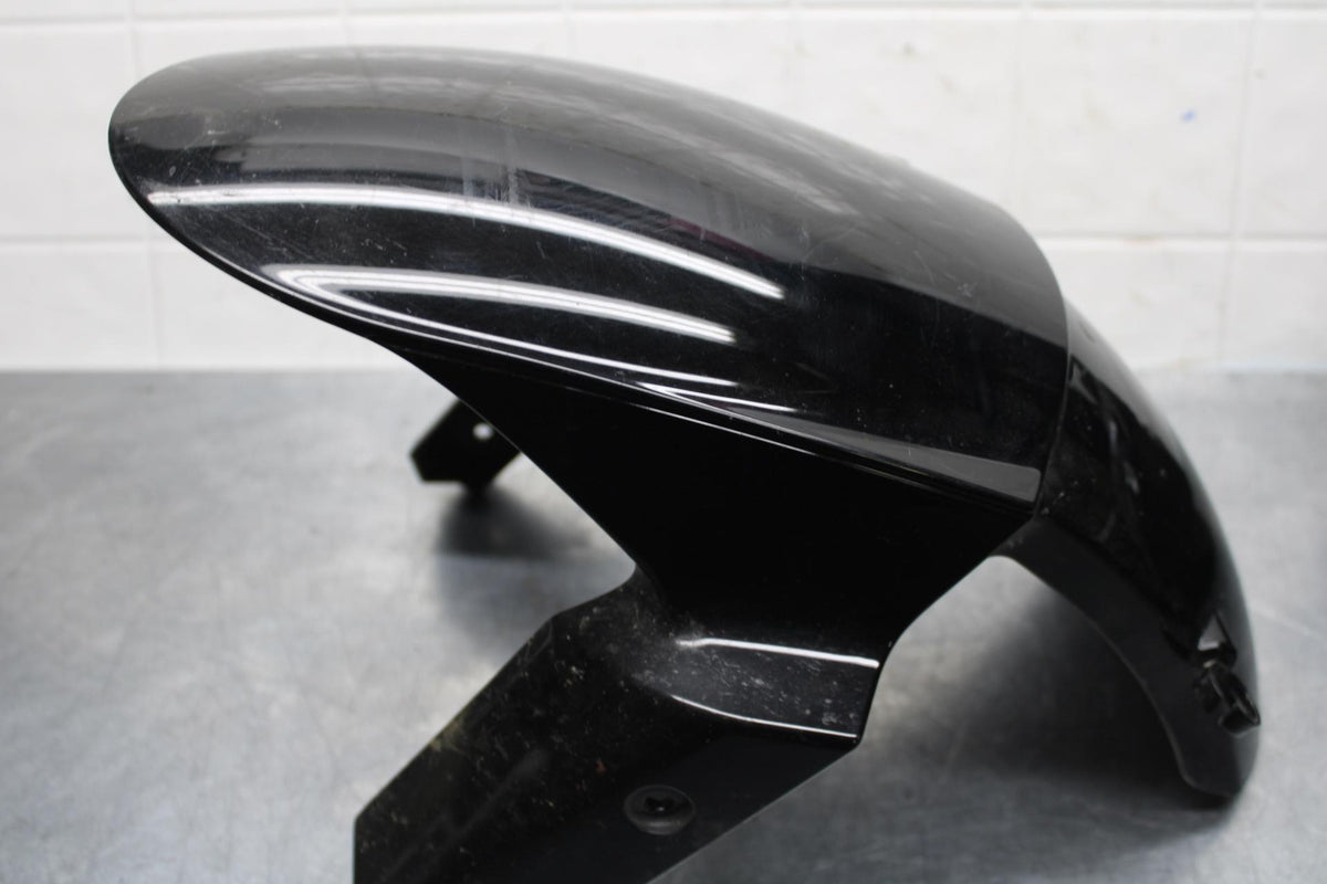 2011 Kawasaki Ninja ZX6R ZX600R FRONT WHEEL FENDER COWL 35004-0118-32N BB587