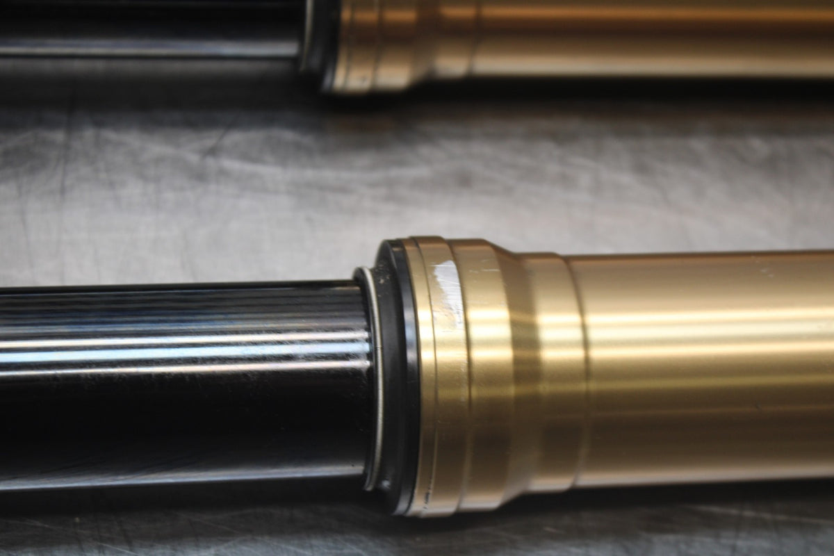 08 KAWASAKI NINJA ZX10R FRONT FORKS SHOCK SUSPENSION SET PAIR BB902