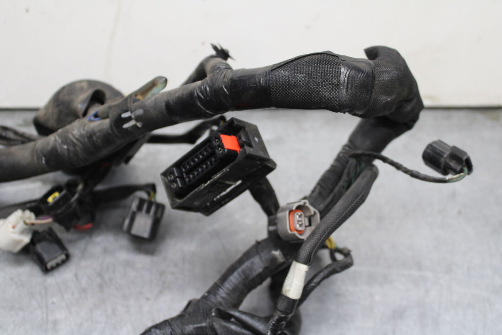 13-18 KAWASAKI NINJA ZX6R MAIN ENGINE WIRING HARNESS MOTOR WIRE LOOM BB118