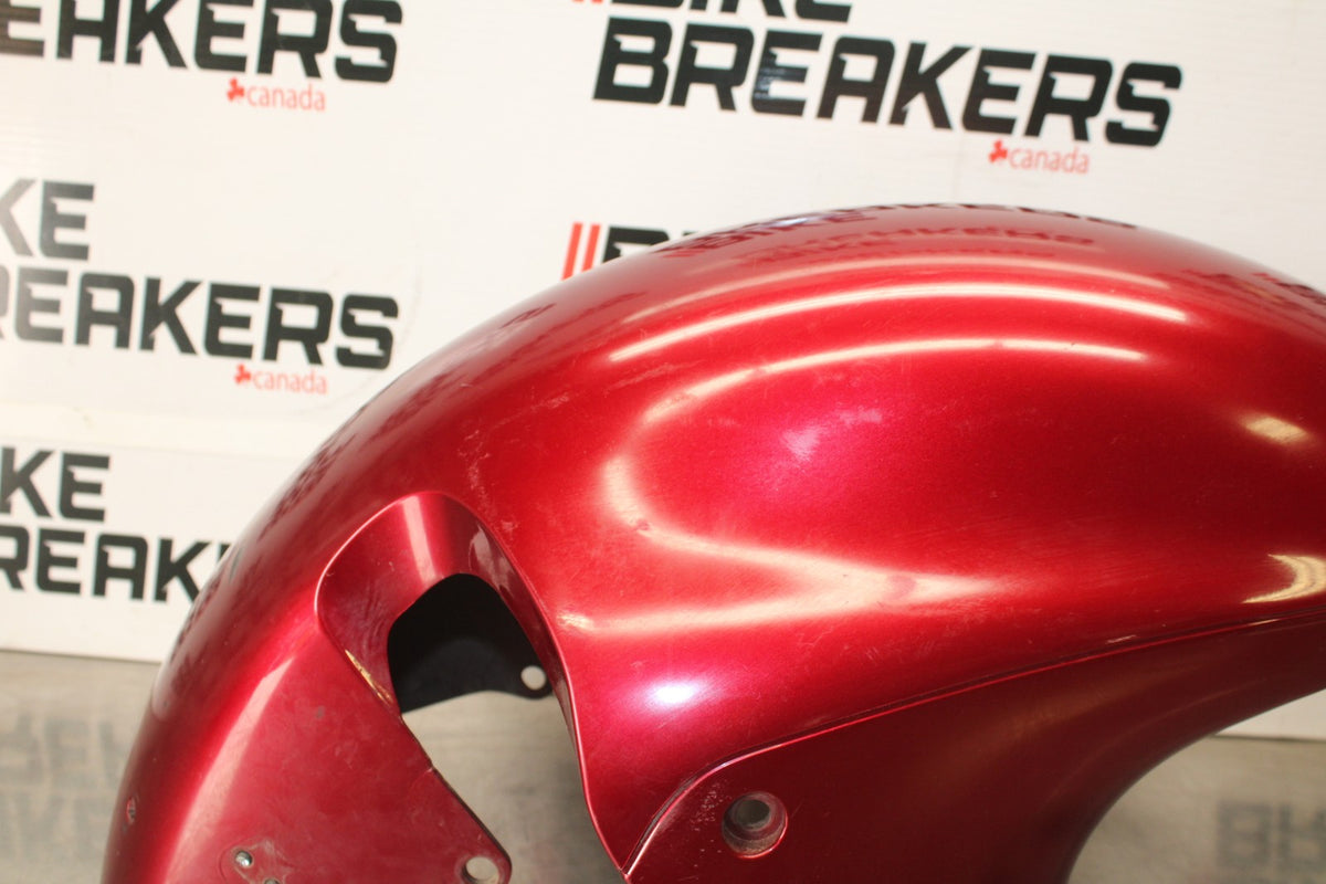 99-07 SUZUKI HAYABUSA GSX1300R OEM FRONT WHEEL FENDER COWL FAIRING BB002