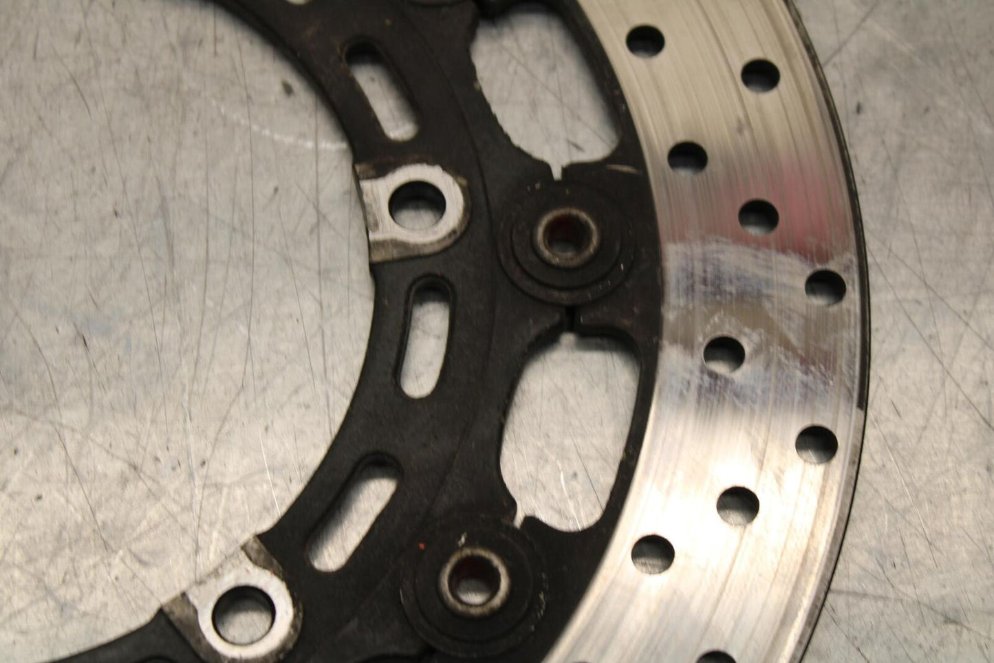 2000 Yamaha YZF R6 FRONT LEFT RIGHT BRAKE ROTORS DISCS 4SV-2581T-01-00 BB558