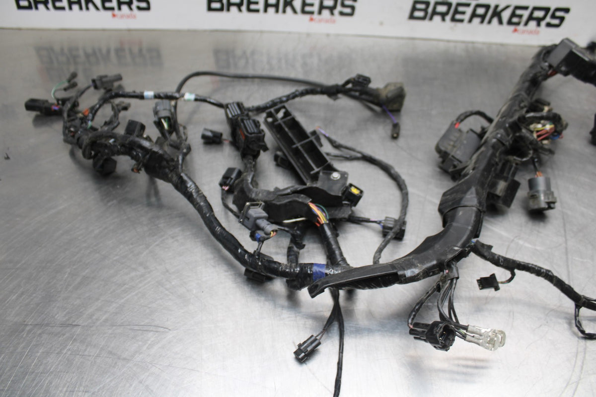 14 TRIUMPH STREET TRIPLE ABS MAIN ENGINE WIRING HARNESS MOTOR WIRE LOOM BB808