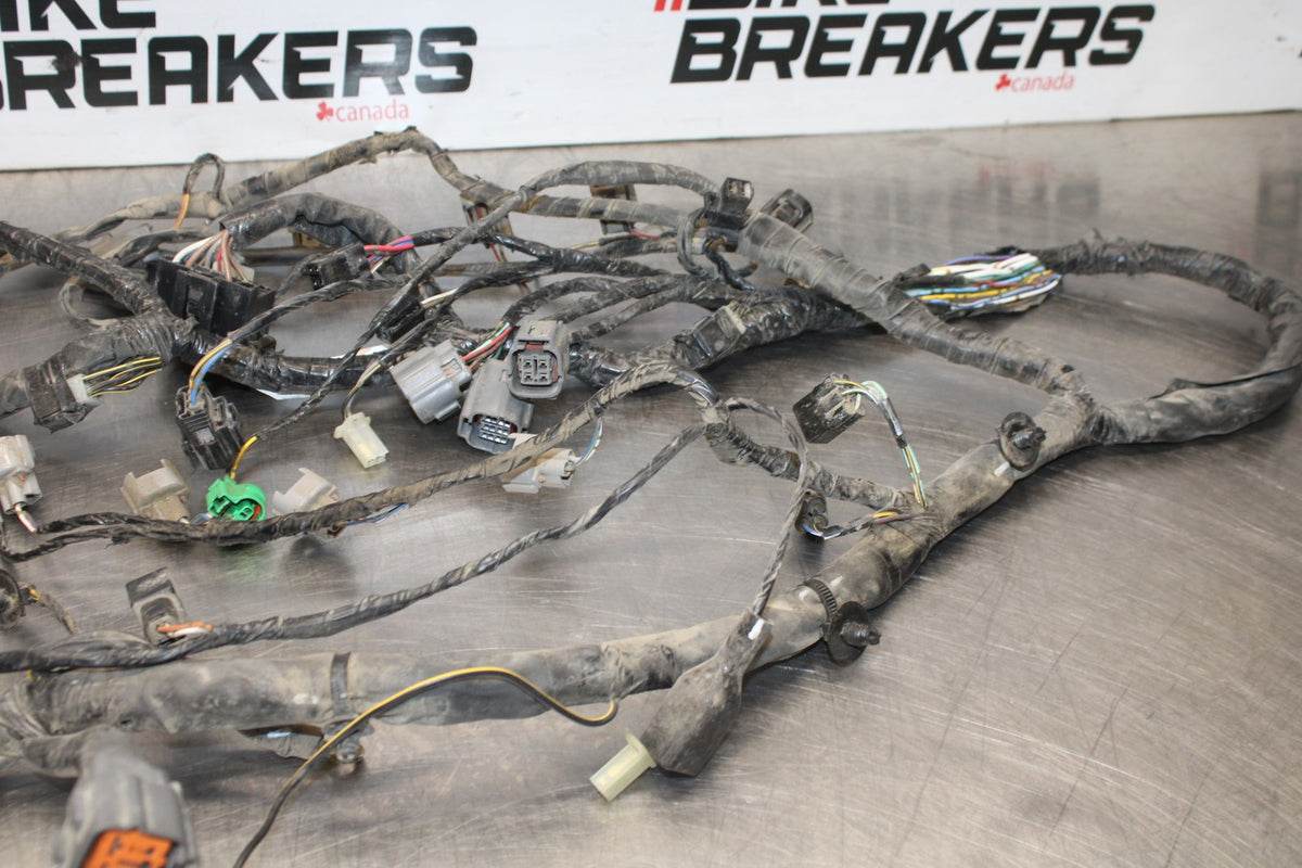 08 KAWASAKI ZX6R MAIN ENGINE WIRING HARNESS MOTOR WIRE LOOM BB896