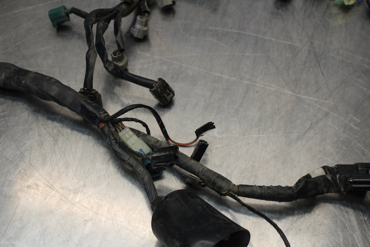 09-15 YAMAHA FZ6R MAIN ENGINE WIRING HARNESS MOTOR WIRE LOOM BB161