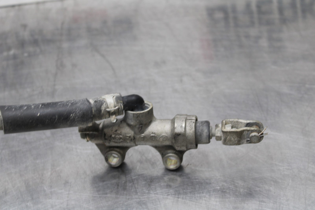 98 KAWASAKI NINJA ZX6 REAR BACK BRAKE MASTER CYLINDER W RESERVOIR BB870