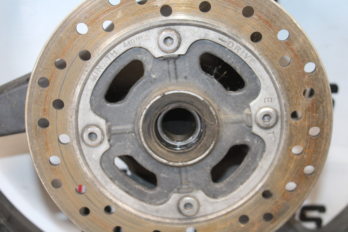 05-06 HONDA CBR600RR REAR WHEEL BACK RIM & ROTOR BB893