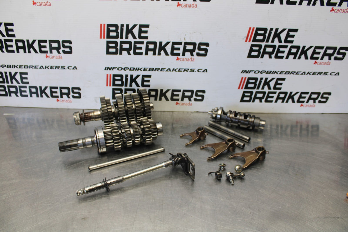 08-10 SUZUKI GSXR750 ENGINE MOTOR TRANSMISSION TRANNY GEARS BB854