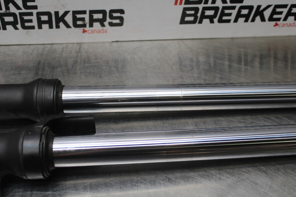 24 KAWASAKI NINJA 500 ABS FRONT FORKS SHOCK SUSPENSION SET PAIR BB818