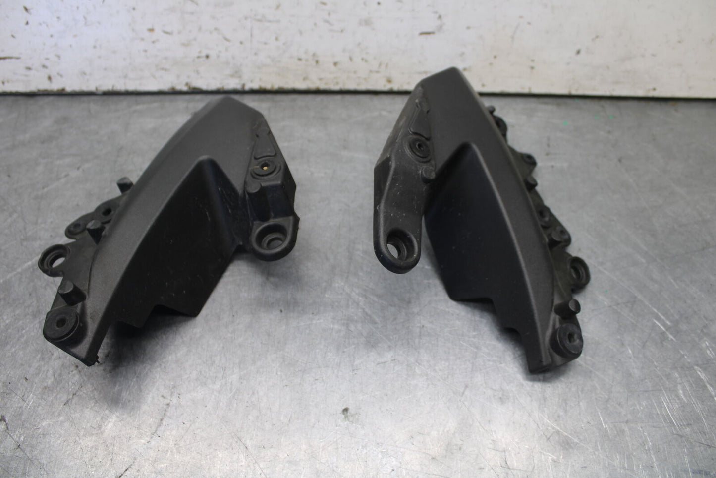 09-12 KAWASAKI NINJA ZX6R RIGHT LEFT MID UPPER SIDE FAIRING COWL PLASTIC BB698