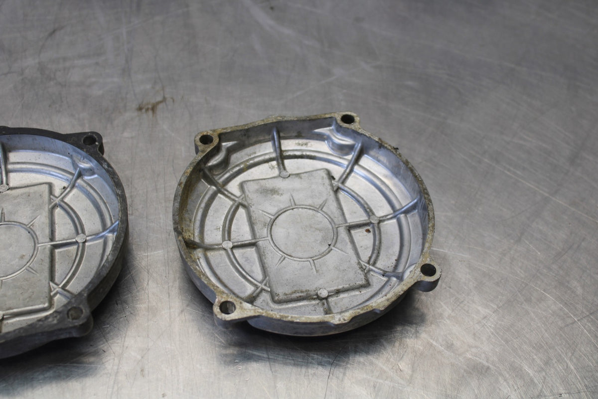 81 YAMAHA MAXIM 550 XJ550 RIGHT LEFT SIDE ENGINE MOTOR COVER BB866