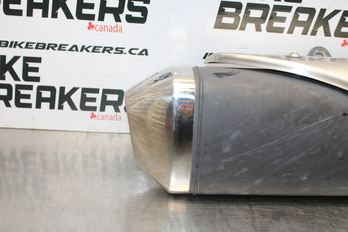 17-24 SUZUKI SV650 EXHAUST PIPE MUFFLER SLIP ON CAN SILENCER BB829