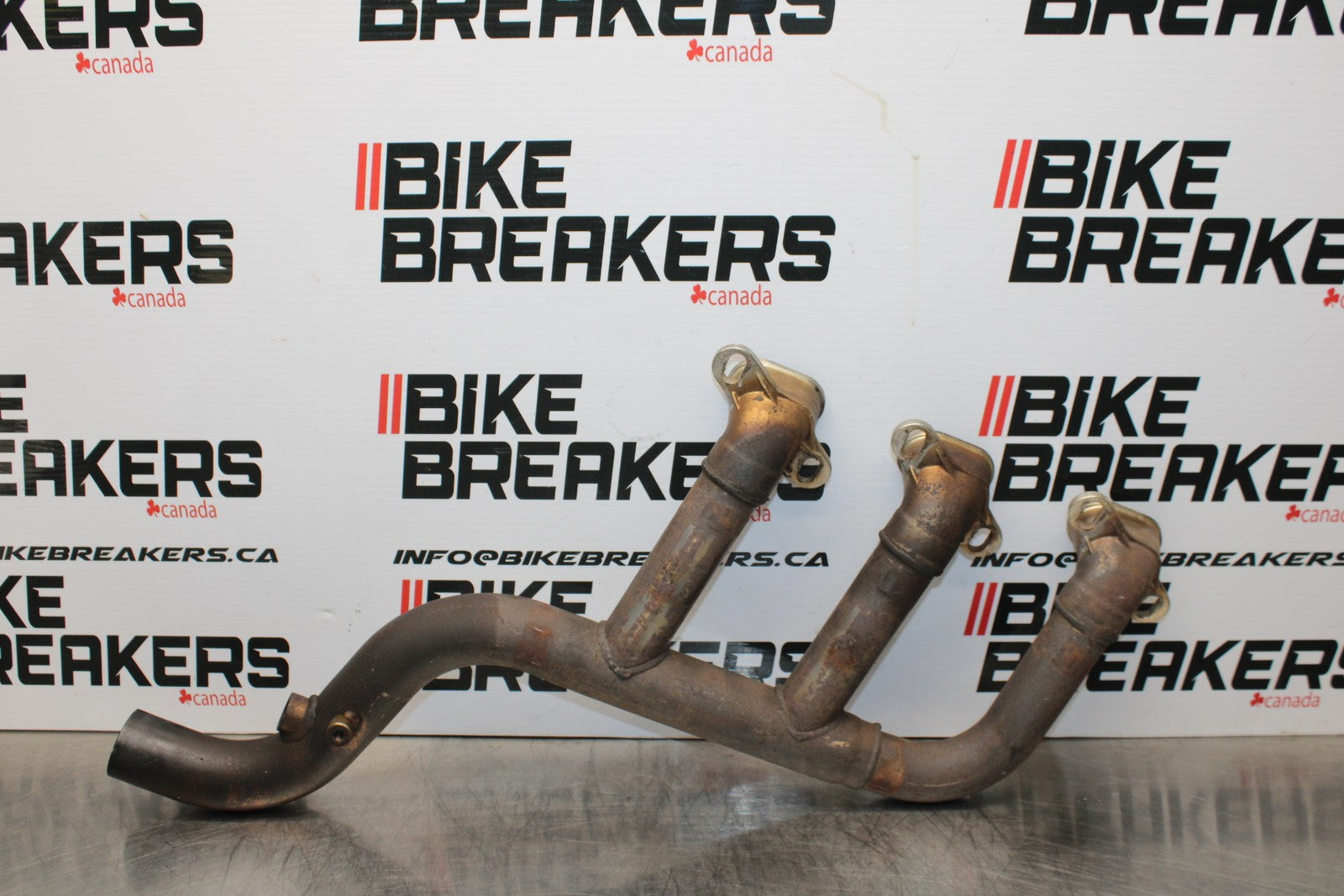 05 TRIUMPH ROCKET III EXHAUST HEADERS PIPES BB186