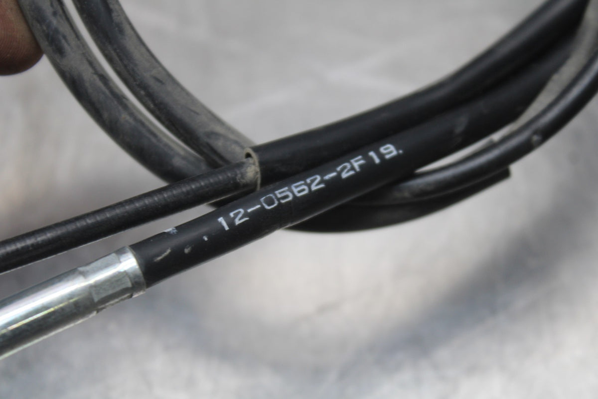 13 KAWASAKI NINJA 650 EX650F ABS THROTTLE CABLES LINES BB828